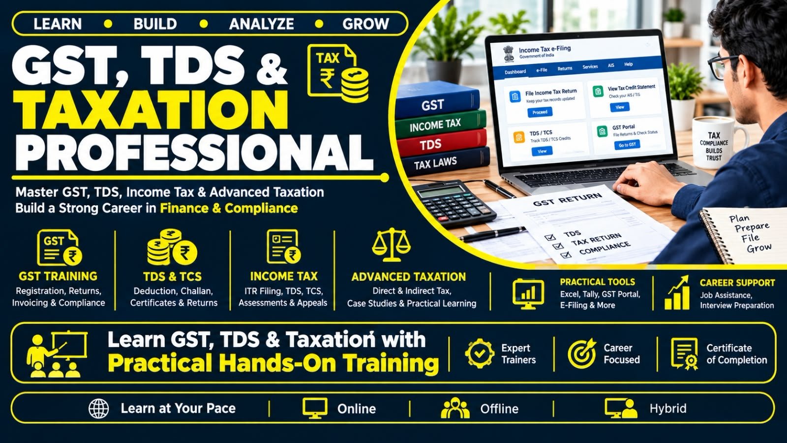 GST, TDS &amp; Taxation Professional